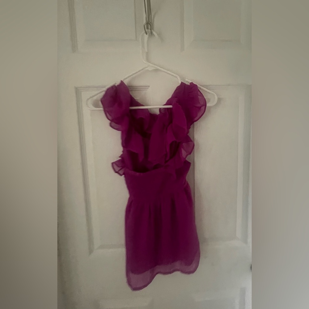 banana republic plum top